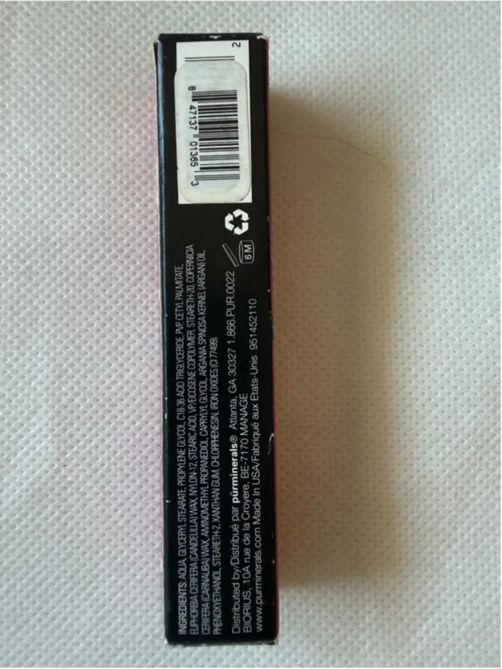 NWT PUR BIG LOOK Extreme Mascara with Argan Oil Black 0.12 small